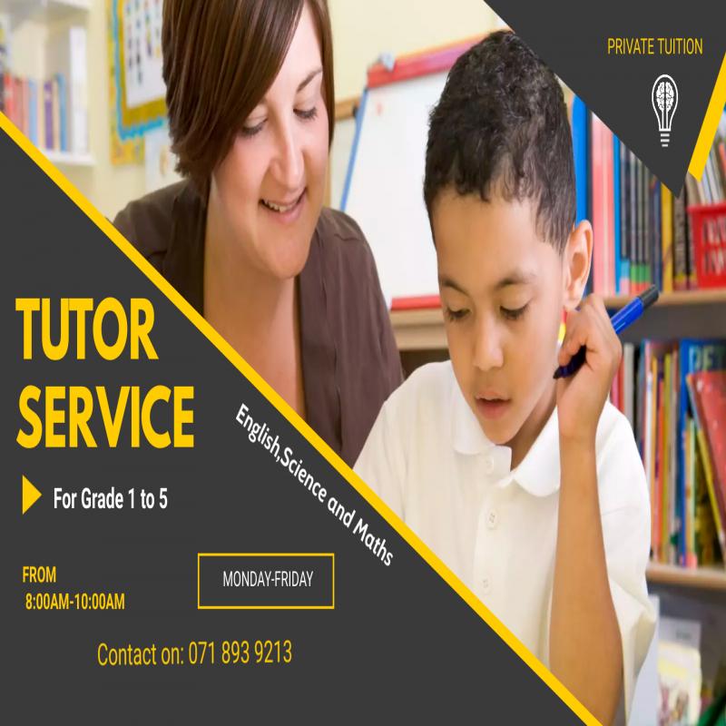 English and maths classes
