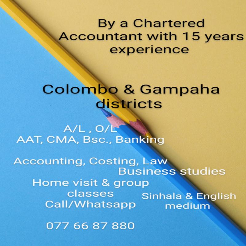 Accounting / Business Studies/ Cost Accounting