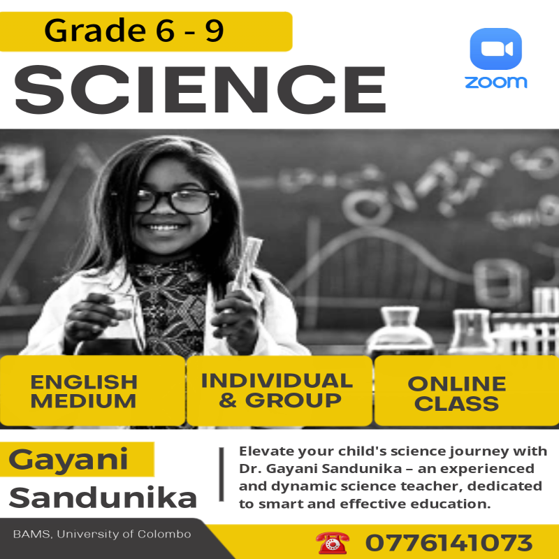 GCE / EdExcel Grade 6 -11 Science Online Classes