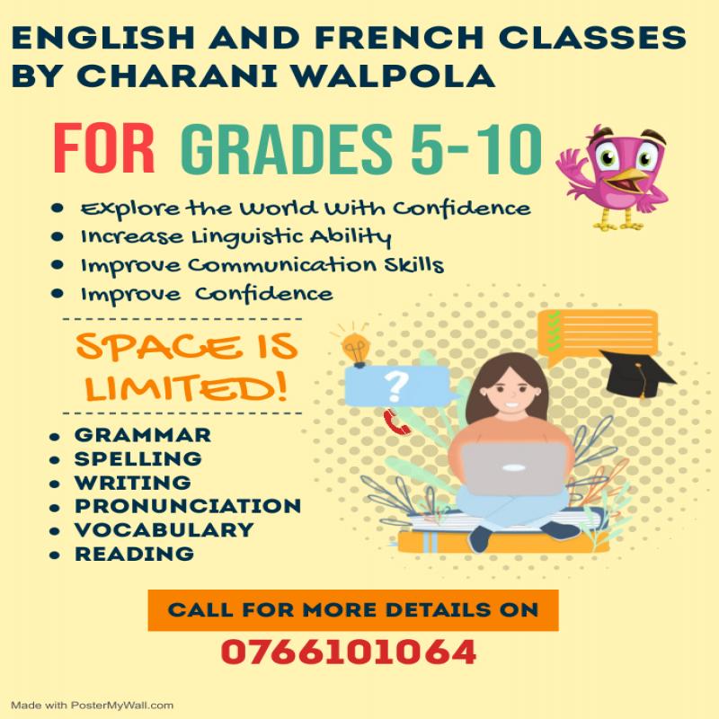 English and French Classes