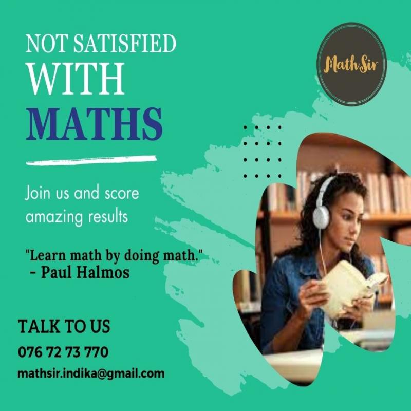 ඔබේ ගණිත පන්තිවලදී ඔබ අතරමං වී කලකිරීමෙන් වෙහෙසට පත්ව සිටිනවාද?