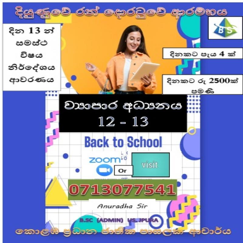 AL Business Studies 13 Days Class