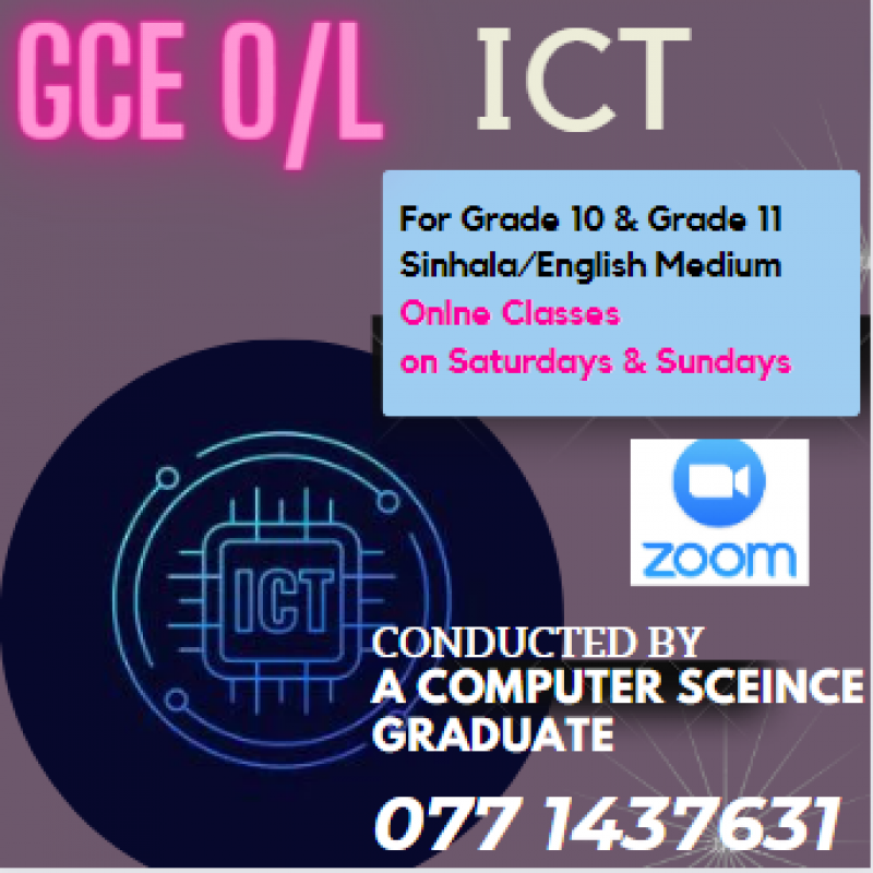 O/L ICT Grade 10,Grade 11 Online