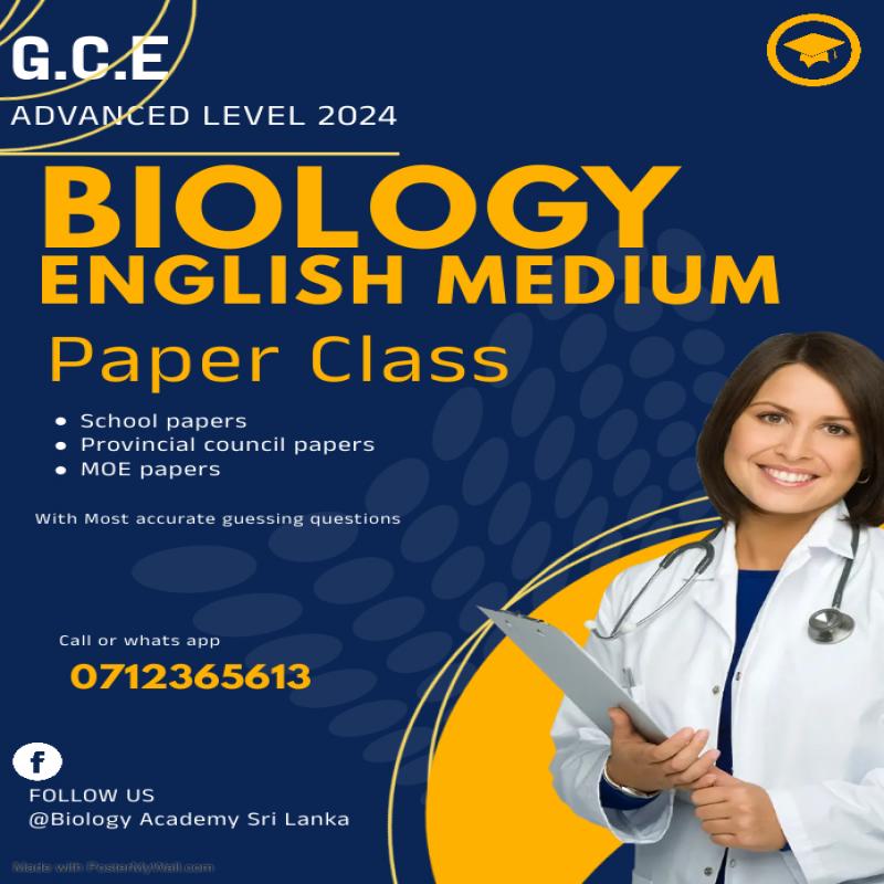 Biology English Medium