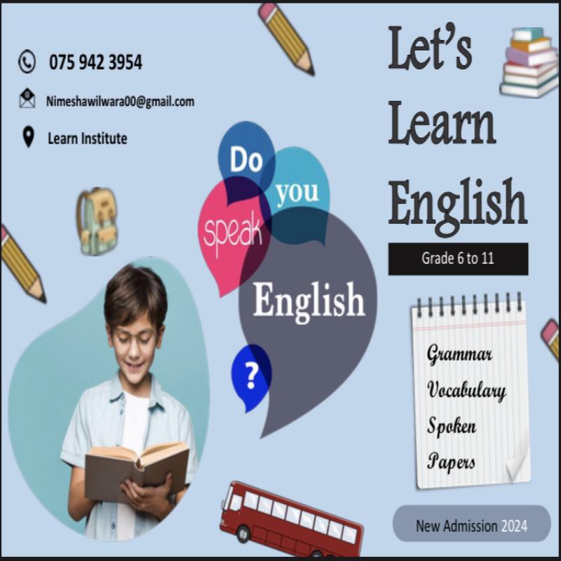 English for grade 6-11