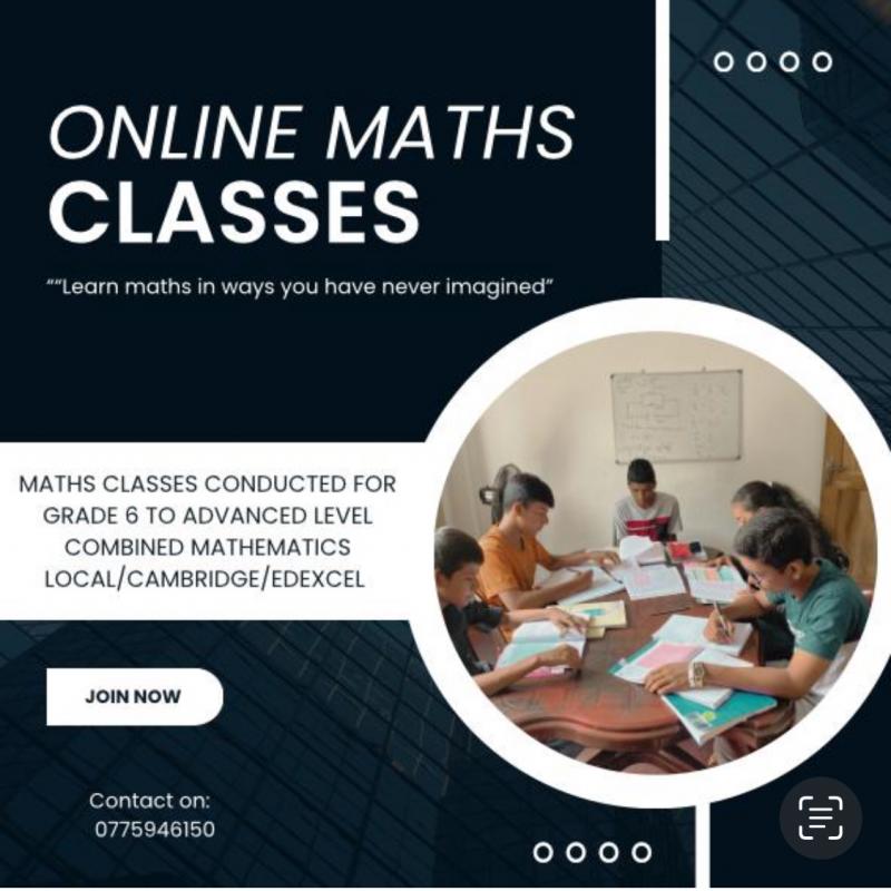 Online maths classes
