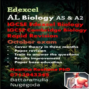 Edexcel AL-Biology/ IGCSE -OL Biology