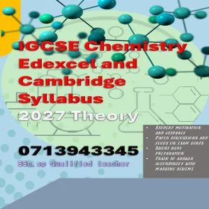 Edexcel, Cambridge - IGCSE Chemistry