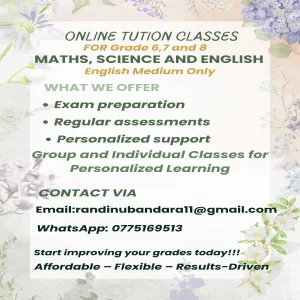 English medium Online Tution Classes