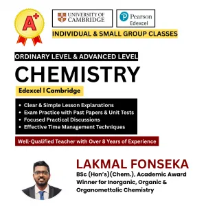 Chemistry - Edexcel | Cambridge | AQA - OL and AL