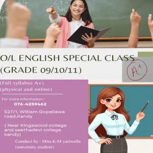 Definitely A+ for o/L English