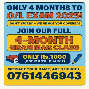 O/L English Speed rivison Online class ,ONLY RS:1000 Monthly