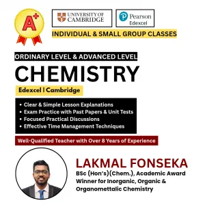 Chemistry - Edexcel | Cambridge | AQA - OL & AL
