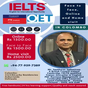 IELTS/PTE/OET Success Starts Here!