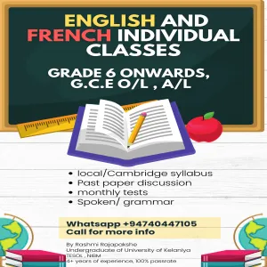 English and french languages
