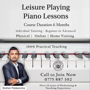Leisure Playing Piano Classes