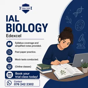 IAL BIOLOGY CLASSES