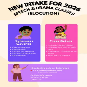 Elocution Classes