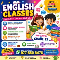 Online and Physical English Spoken and Syllabus classes for