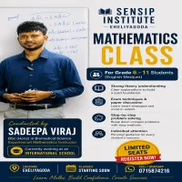 Mathematics class for grade 6-11 students