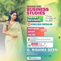 A/L Business Studies_English medium -Individual/Group/Online