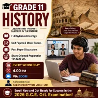 History Grade 11 - Sinhala Medium