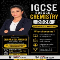 IGCSE EDEXCEL and Cambridge CHEMISTRY