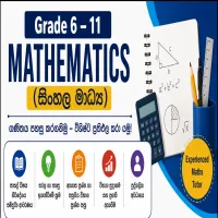 Grade 6–11 Mathematics Classes (සිංහල මාධ්‍ය)