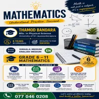 Grade 6 – 11 Mathematics (Sinhala And English Medium)