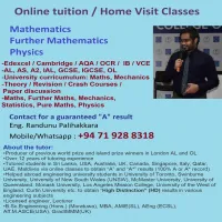 Home Visit/ Online Tuition classes for Mathematics,  Further