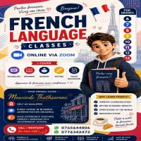 French Language Classes – Online via Zoom 