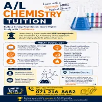 A/L Chemistry English medium.