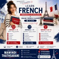 French Language Classes – Online via Zoom 
