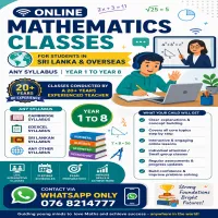 Mathematics- Online- English medium