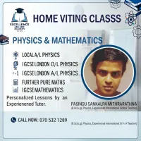 physics(උසස් පෙළ), maths(8, 9, 10, 11 ශ්‍රේණි)