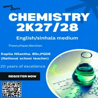 Chemistry English/Singhala medium