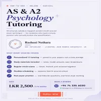 Edexcel IAL Psychology — Online Classes