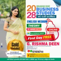 2028 A/L Business Studies_English medium -Online
