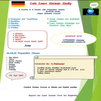 German A1, A2, B1, B2 levels and A1, A2, B1, B2 exam preparation c