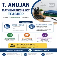 Maths and ICT classes Tamil medium
