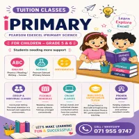 Pearson Edexcel iPrimary Science – Online Tuition Classes