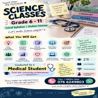 Grade 6–11 Science | Online Classes  | Loca