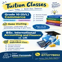 Master Commerce with Confidence! Grade 10 O/L | Sinhala & En