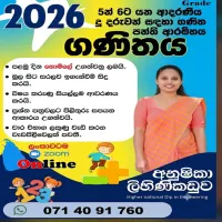 Maths Class ( Sinhala medium) 6-11 online