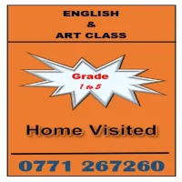 Art & English Class for School Students