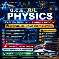 A/Level Physics (SInhala/ English Medium)