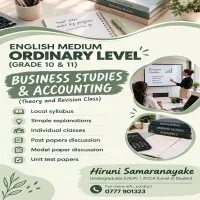 Business Studies & Accounting - Grade 10/11 (English Medium)