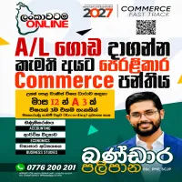 2027 A/L Commerce Fast Track | Accounting,  Economics & BS