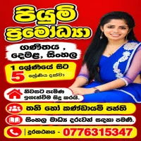 Tamil,  Mathematics,  Sinhala
