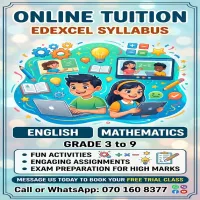 Math and English teacher